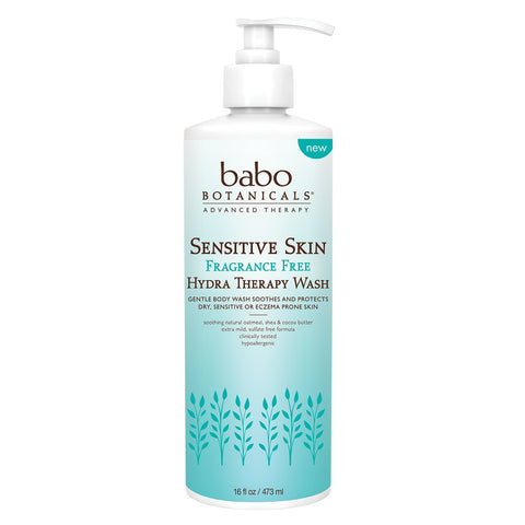 BABO - Sensitive Skin Fragrance Free Hydra Therapy Face & Body Wash