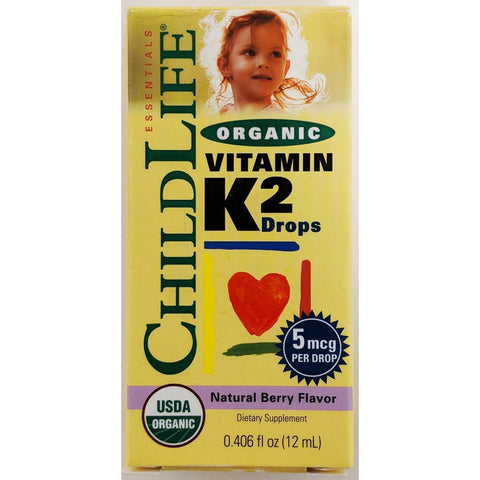 CHILDLIFE - Organic Vitamin K2 Drops Natural Berry