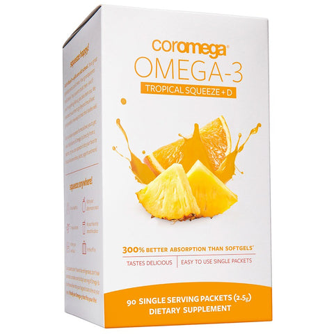 COROMEGA - Omega-3 Tropical Squeeze + D
