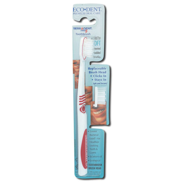 ECODENT - TerraDent Toothbrushes Adult31 Soft Replaceable Toothbrush