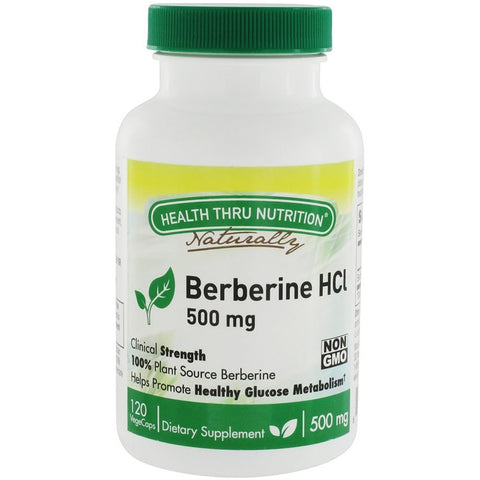 HEALTH THRU NUTRITION - Berberine HCl 500mg