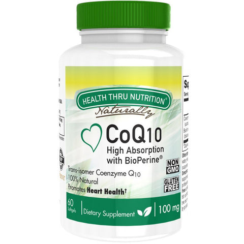 HEALTH THRU NUTRITION - CoQ10 with BioPerine 100mg