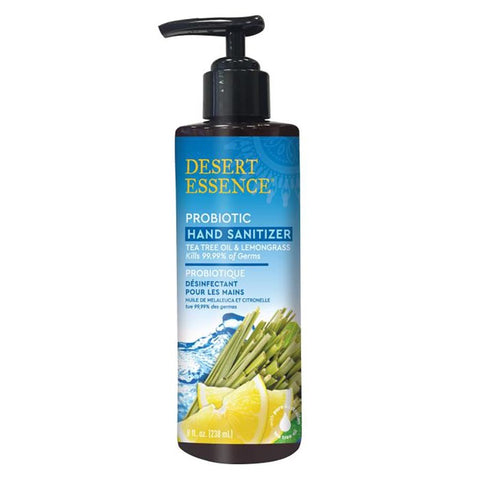 DESERT ESSENCE - Probiotic Hand Sanitizer Tea Tree Oil & Lemongrass