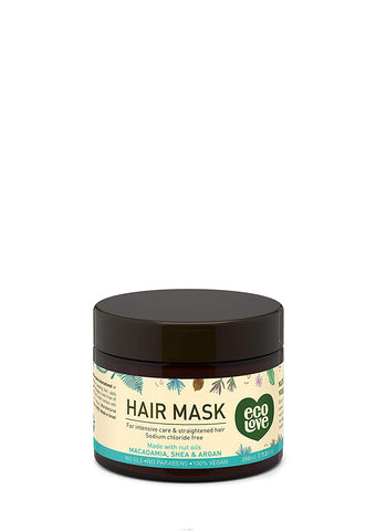 ECOLOVE - Nut Oils Collection Hair Mask for Intensive Care & Straightened Hair
