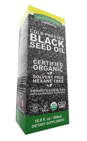HEALTH THRU NUTRITION - Cold Pressed Black Seed Oil