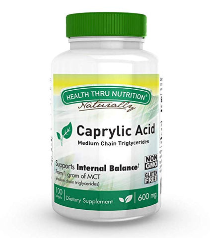 HEALTH THRU NUTRITION - Caprylic Acid 600mg