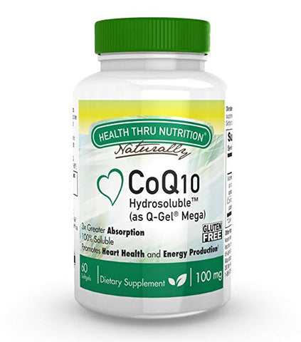 HEALTH THRU NUTRITION - Hydrosoluble CoQ10 as Q