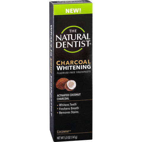 NATURAL DENTIST - Charcoal Whitening Toothpaste Fluoride Free