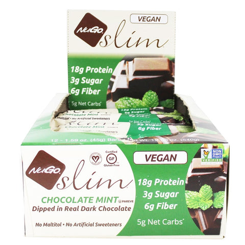 NUGO NUTRITION BAR - Slim Bars Chocolate Mint