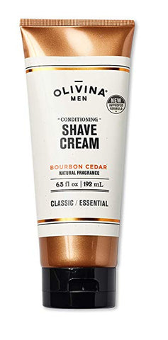 OLIVINA MEN - Conditioning Shave Cream Bourbon Cedar