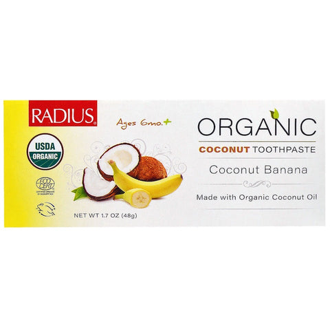 RADIUS - Organic Children's Toothpaste Coconut Banana