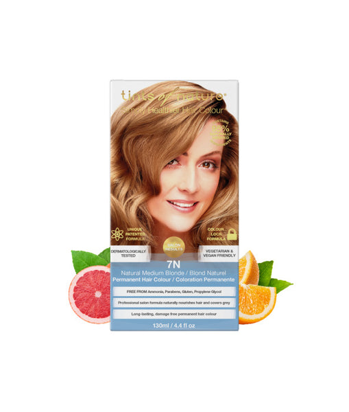 TINTS OF NATURE - 7N Natural Medium Blonde Permanent Hair Dye