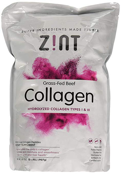 Z!Nt - Grass-Fed Beef Collagen Hydrolyzed Collagen Types I & III