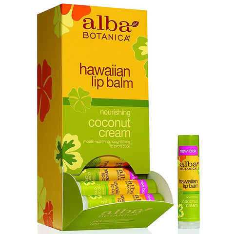 ALBA BOTANICA - Hawaiian Lip Balm Nourishing Coconut Cream