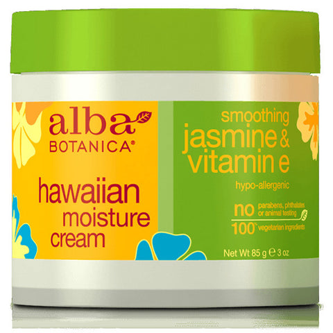 ALBA BOTANICA - Hawaiian Moisture Cream Smoothing Jasmine & Vitamin E