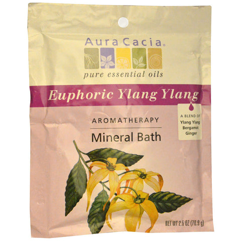 AURA CACIA - Aromatherapy Mineral Bath, Euphoric Ylang Ylang