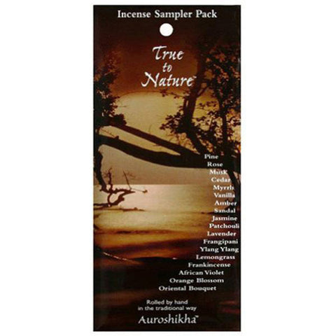 AUROSHIKHA - True To Nature Incense 18 Fragrance Sampler
