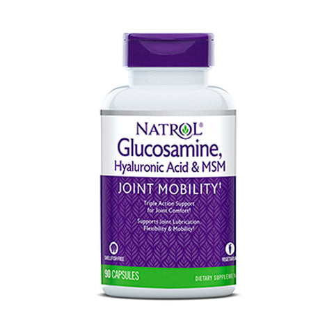 Natrol Vegetarian Hyaluronic Acid MSM Glucosamine