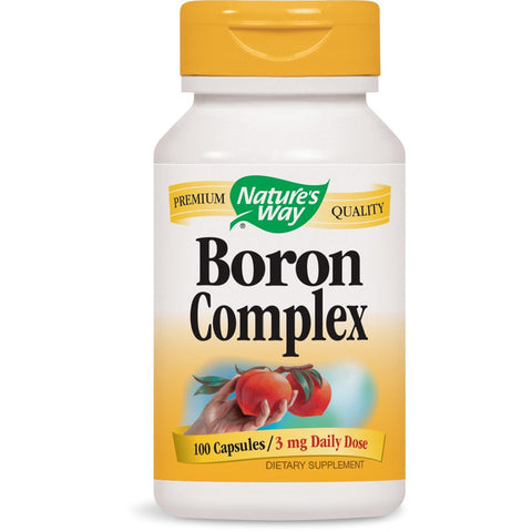 NATURES WAY - Boron Complex 3 mg Daily Dose