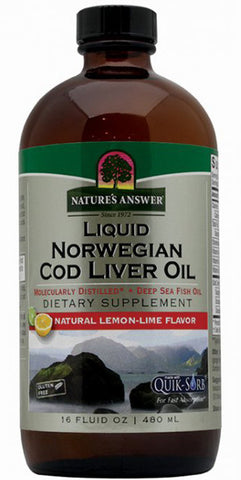 Natures Answer Liquid Norwegian Cod Liver Oil