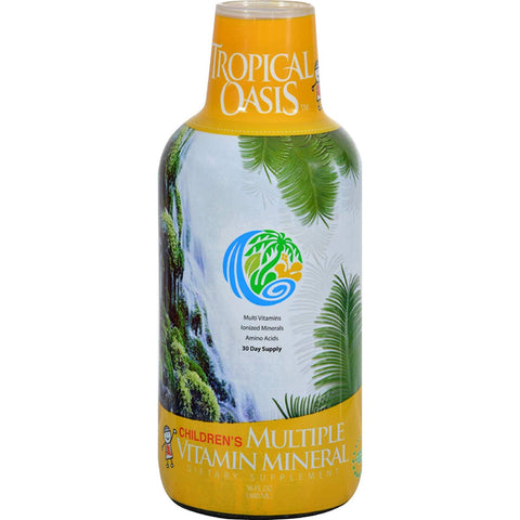 TROPICAL OASIS - Children's Liquid Multi Vitamin and Mineral Supplement