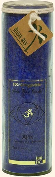 ALOHA BAY - Palm Wax Candles Chakra Jars Unscented Ajna-Indigo