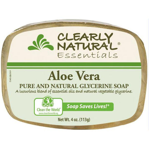 CLEARLY NATURAL - Glycerine Bar Soap Aloe Vera