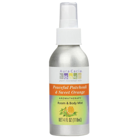 AURA CACIA - Room and Body Mist Peaceful Patchouli and Sweet Orange