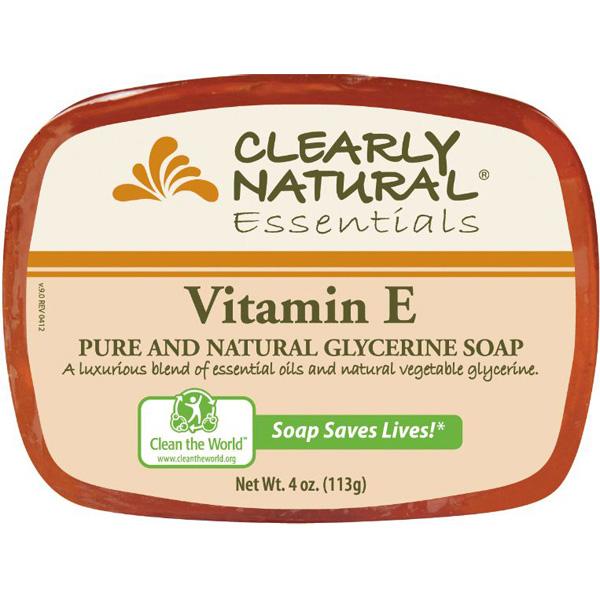 CLEARLY NATURAL - Glycerine Bar Soap Vitamin E