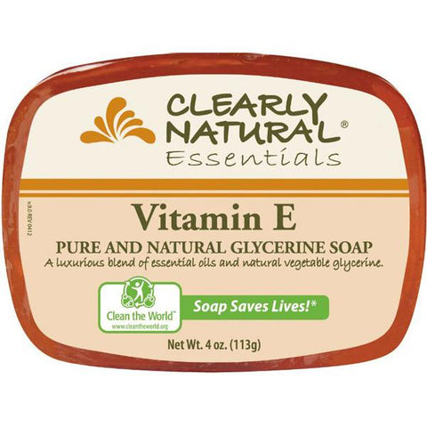 CLEARLY NATURAL - Glycerine Bar Soap Vitamin E