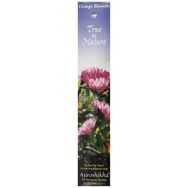 AUROSHIKHA - True To Nature Incense Orange Blossom