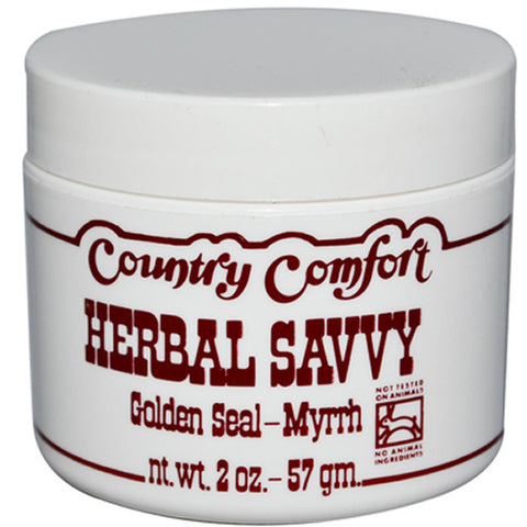 Country Comfort Herbal Savvy Goldenseal Myrrh