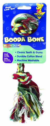 Booda 2 Knot Rope Bone Multicolor Small