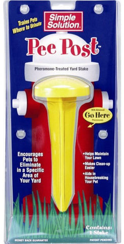 Pee Post Pheromone Treated Yard Stake -  1 Stake