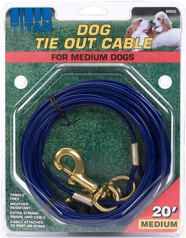 Dog Tie Out Cable Medium