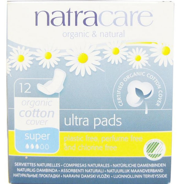 NATRACARE - Natural Feminine Maxi Pads Super