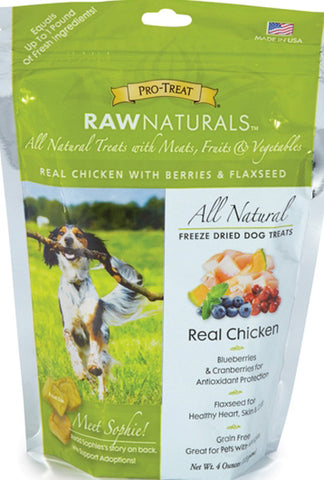 Raw Naturals Freeze Dried Real Chicken Treats