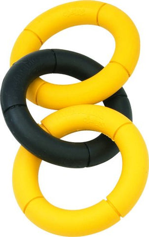 Big Mouth Ring Triple Dog Toy Small