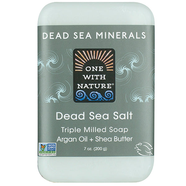 ONE WITH NATURE - Dead Sea Salt Bar Soap