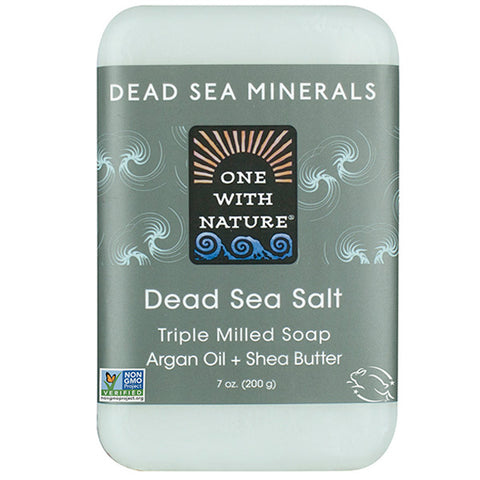 ONE WITH NATURE - Dead Sea Salt Bar Soap