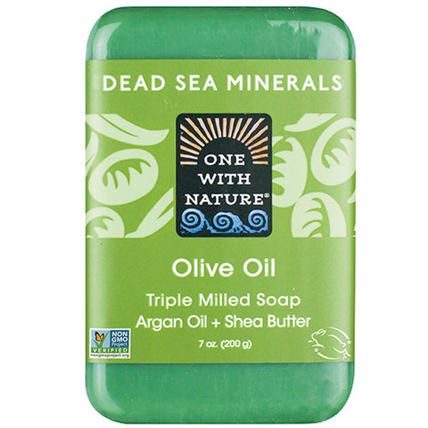ONE WITH NATURE - Dead Sea Mineral Olive Oil Bar Soap
