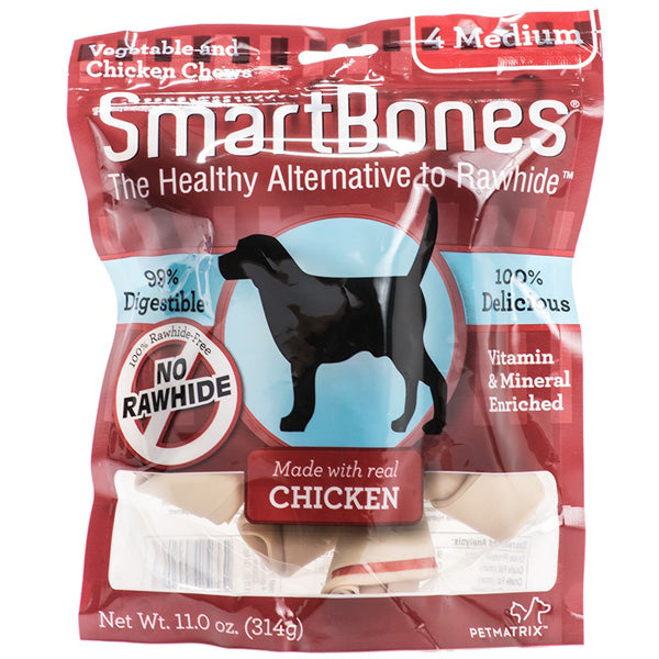 Chicken Chews Dog Treat Small 3.5 - 6 Bones