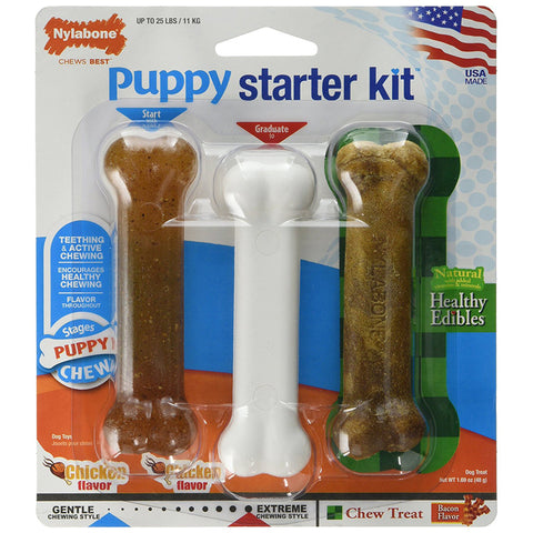 PUPPY CHEW - Puppy Starter Kit Dog Chew Toys Regular