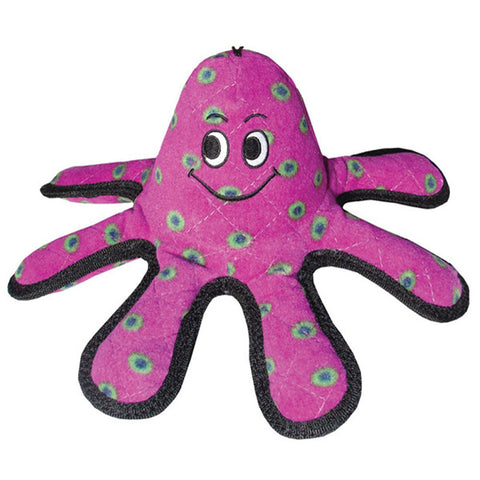 TUFFY - Ocean Creature Small Octopus Dog Toy Purple