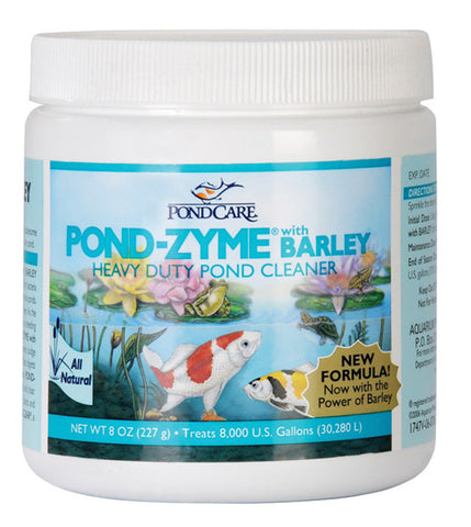 Aquarium Pharmaceuticals - PondCare Pond-Zyme with Barley - 8 oz. (227 g)