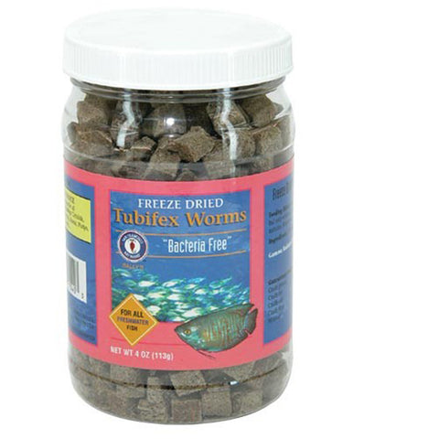 San Francisco Bay Brand - Freeze Dried Tubifex Worms - 4 oz. (113 g)