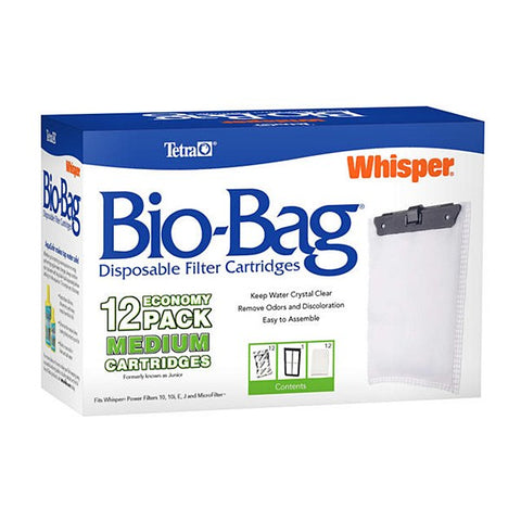 Tetra Usa Inc. - Bio-Bag Disposable Filter Cartridges Medium - 12 Pack