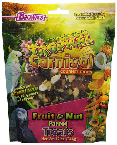 BROWNS - Tropical Carnival Fruit and Nut Parrot Treat