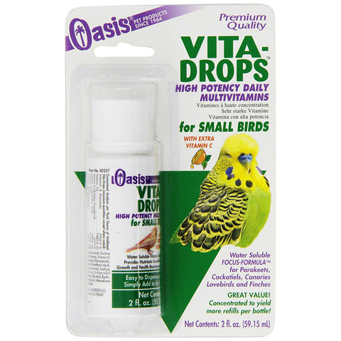 KORDON - Oasis Vita-Drops Multi-Vitamins for Small Bird