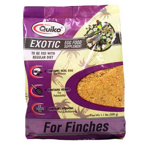 Sun Seed Company - Quiko Exotic Eggfood Supplement - 1.1 Lb (500 g)